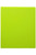 MARBIG CLEARVIEW INSERT BINDER A4 25MM 2D LIME