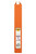 MARBIG CLEARVIEW INSERT BINDER A4 25MM 2D ORANGE