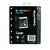 COLOURHIDE BINDERMATE PENCIL CASE A4 BLACK