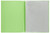 MARBIG REFILLABLE DISPLAY BOOK 20 POCKET INSERT COVER LIME