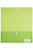 MARBIG POLYPICK WALLET FOOLSCAP TRANSLUCENT LIME