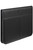 SPIRAX SLIMLINE ZIPPERED COMPENDIUM A4 BLACK