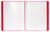 MARBIG NON-REFILLABLE DISPLAY BOOK 40 POCKET RED