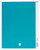 MARBIG NON-REFILLABLE DISPLAY BOOK 40 POCKET GREEN