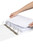 MARBIG CLEARVIEW INSERT BINDER A4 38MM 4D WHITE