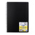SPIRAX P704 PP VISUAL ART DIARY A4 120 PAGE BLACK S/O