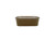 750ml Rectangular Aqueous Disposable Container w/PP Lid, Pack of 10