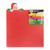 Quill Shapes Matte Squares 254mm Double Sided 80gsm Assorted Xmas Colours, Pack of 100