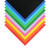 Quill Shapes Matte Squares 254mm Double Sided 80gsm Assorted Colours, Pack of 360