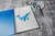 Quill Visual Art Diary PP 110gsm A4 120 Pages - Marine Blue (10761)