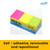Stick On Notes 38mm x 50mm 100 Sheets - Neon Assorted, Pack of 12 (13119)