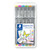 Staedtler 308 Pigment Liner 0.3mm - Wallet of 6 Assorted Colours (Yellow, fuchsia, light blue, light green, light brown, and grey)