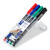 Staedtler 313 Lumocolor Permanent Superfine Pens - Wallet of 4 Assorted Colours