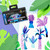 Staedtler 371 Pigment Arts Brush Pen, Blues & Violets, Pack of 6