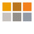 Staedtler 371 Pigment Arts Brush Pen, Greys & Caramels, Pack of 6