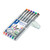 Staedtler 308 Pigment Liner 0.5mm - Wallet of 6 Assorted Colours (Standard Assorted Colours)