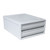 Inabox Twin Modular Drawers White, Each