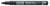 Pentel N50S PEN Permanent Marker 1.0mm Fine Bullet Point Black, Box of 12