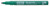 Pentel N50S PEN Permanent Marker 1.0mm Fine Bullet Point Green, Box of 12