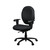 Duro Heavy Duty Task Chair Medium Back - Black, Each