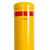 Bollard 140mm In Ground - Yellow