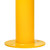 Surface Mounted Bollard 140mm Yellow