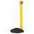 Retractable Belt Barrier Yellow Post - Black/Yellow