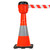 Cone Top Retractable Barrier - Red/White