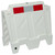 Stackable Water Barrier-White