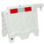 Stackable Water Barrier-White