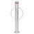 Bollard Bike Rack Surface Mounted Circle - Galvanised