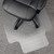Floortex Chair Mat PVC Low Pile Carpet 90 x 121cm Keyhole with 1 Yr Warranty