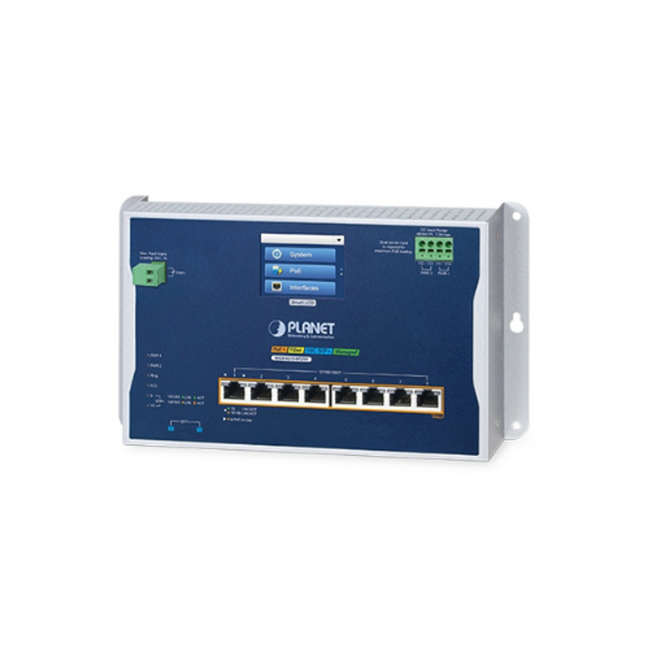 Flat-Type Ethernet Switch
