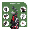 MacGregor Golf DCT4000 Golf Clubs Set with Bag, Mens Right Hand (9 Clubs / 13 Pieces)