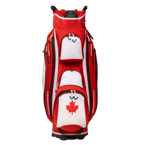 Prosimmon Golf DRK 14 Way Cart Bag, Canadian Flag - Image 2
