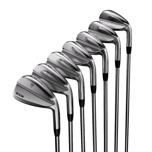 Ram Golf FX77 Stainless Steel Players Distance Iron Set, 4-PW, Mens Right Hand - Image 0