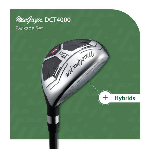 MacGregor Golf DCT4000 Golf Clubs Set with Bag, Mens Left Hand (9 Clubs / 13 Pieces) - Image 4