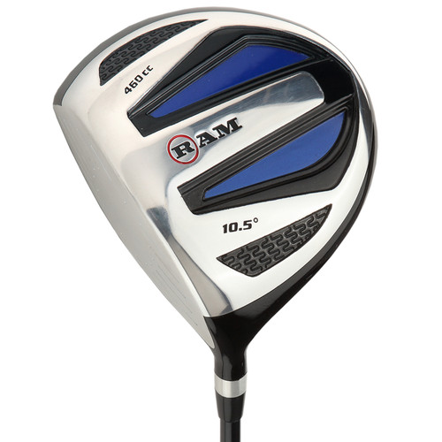 Ram Golf EZ3 Mens Left Hand Wood Set - Graphite Driver, 3 & 5 Wood- with Headcovers - Image 1