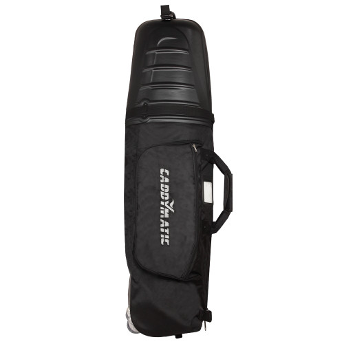 Caddymatic Hard Top Shell Padded Travel Cover with Wheels - Image 4