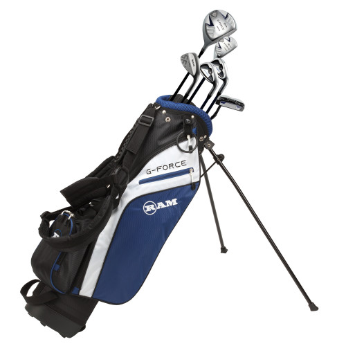 Ram Golf Junior G-Force Boys Golf Clubs Set with Bag, Left Hand - Image 1