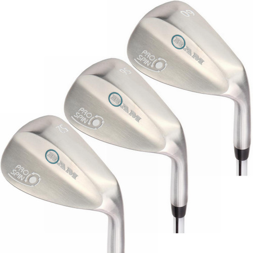 Ram Golf Pro Spin 3 Wedge Set - 52°, 56°, 60° - Graphite Shaft, Lady Flex - Image 0