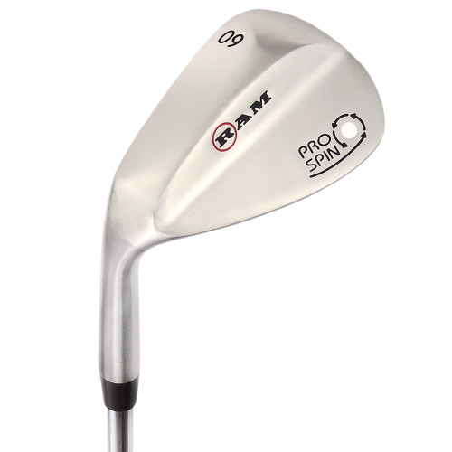 Ram Golf Pro Spin Stainless Wedge Set - 52, 56, 60 Wedges - Mens Left Hand - Image 3