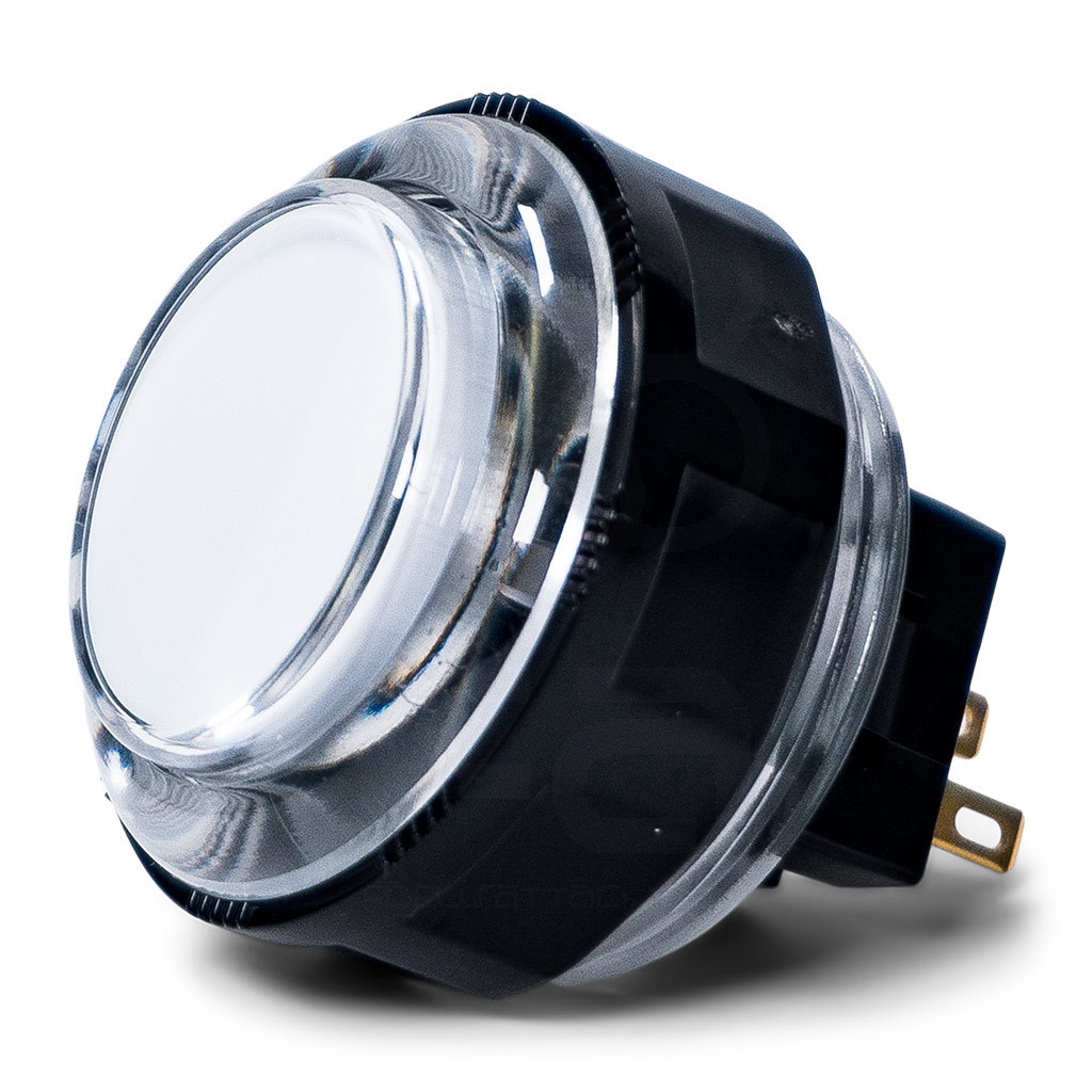 Seimitsu PS-14-KN 30mm Screw Button: Clear - Focus Attack