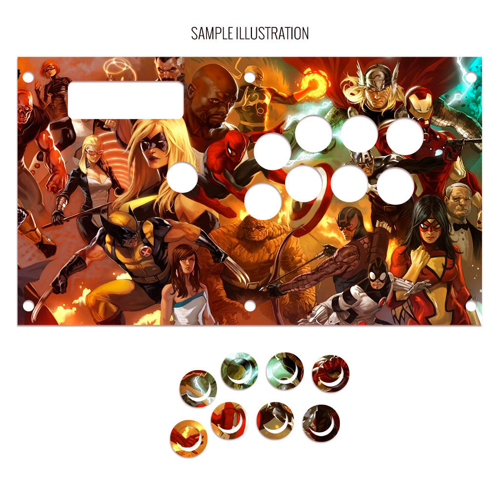 Artwork Print and Cut for Razer Atrox