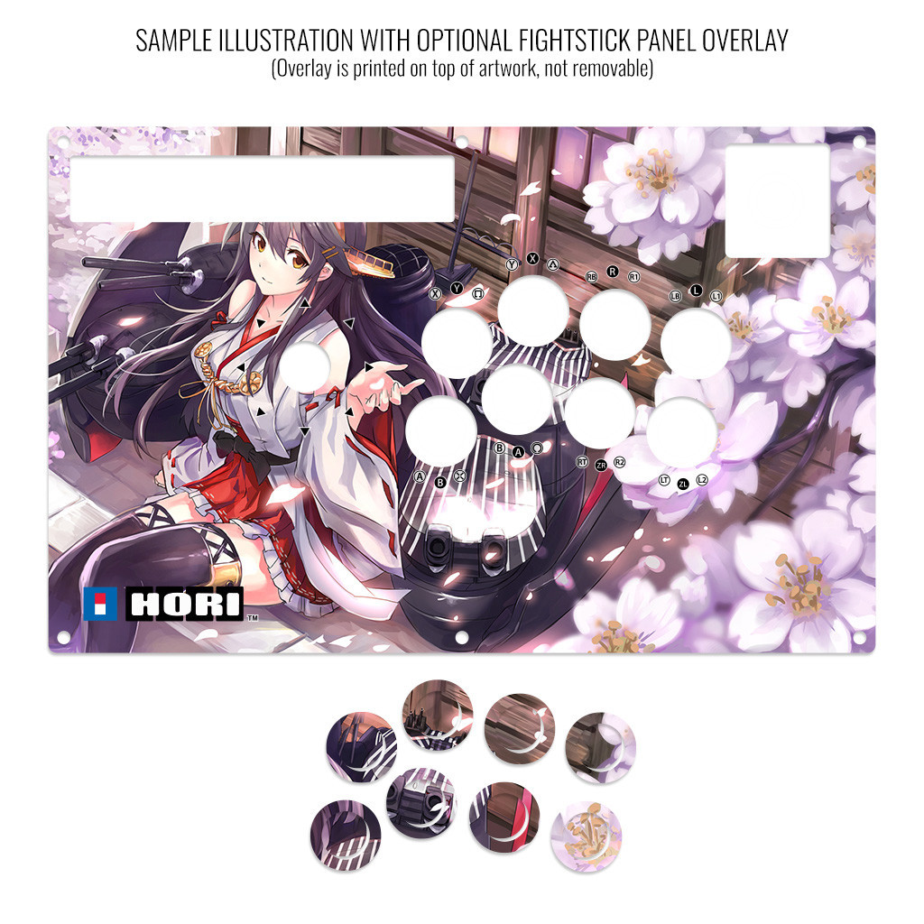 Artwork Print and Cut for Hori RAP DOA5 - Focus Attack