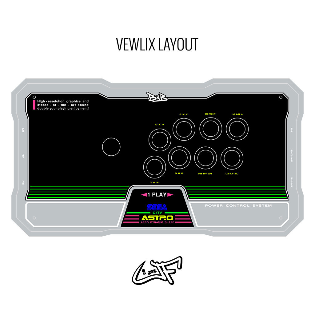 BNB Free Arcade Pack Custom Artwork: Astro City - Focus Attack