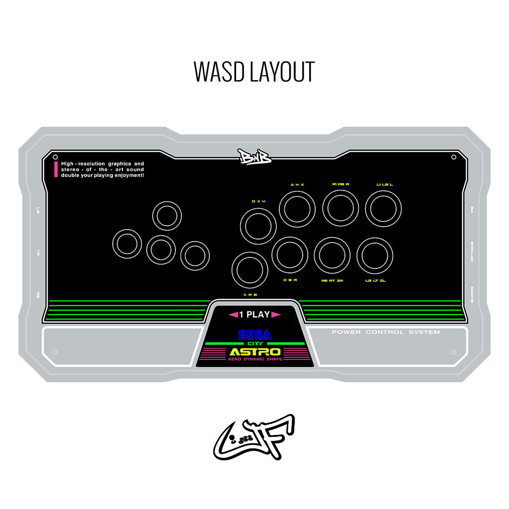 【ゆもき】ASTRO CD 21点セット BNB Free Arcade Pack Custom Artwork: Astro City - Focus Attack