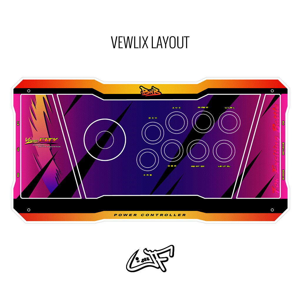 BNB Free Arcade Pack Custom Artwork: Versus City - Focus Attack