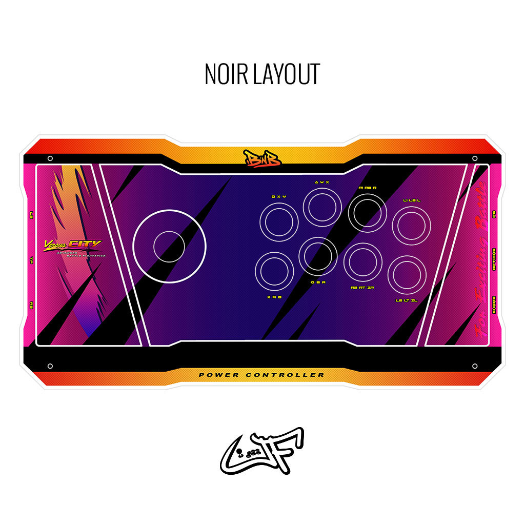 BNB Free Arcade Pack Custom Artwork: Versus City - Focus Attack
