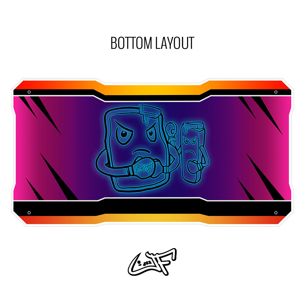 BNB Free Arcade Pack Custom Artwork: Versus City - Focus Attack